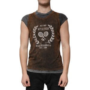 Dolce & Gabbana - Tanktop - Bruin - Katoen