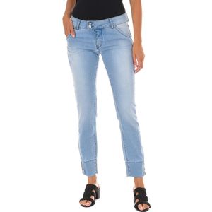 MET - Slim Fit Jeans - Blauw - Dames - W26 - Katoen