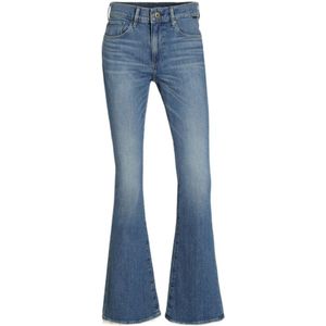 G-Star RAW 3301 Flare Jeans Antique Faded Blue Opal - Maat 28/32