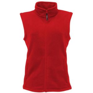 Regatta Vrouwen/dames Micro Fleece Bodywarmer / Gilet (Klassiek rood)