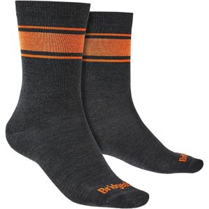 Bridgedale - Heren Liner Basislaag Merino Sokken - Grafiet