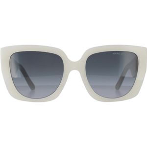 Marc Jacobs MARC 687/S SZJ 9O ivoor donkergrijs gradiënt zonnebril | Sunglasses