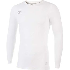 Umbro Heren Elite V Neck Base Layer Top (Wit)