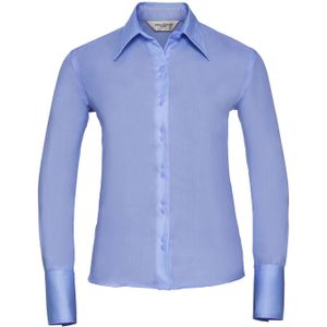 Russell Collection Dames/Dames Ultimate Shirt Met Lange Mouwen (Heldere lucht)