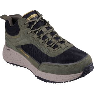 Skechers Bounder Rse Leather Heren Olijf/Zwart wandelschoenen