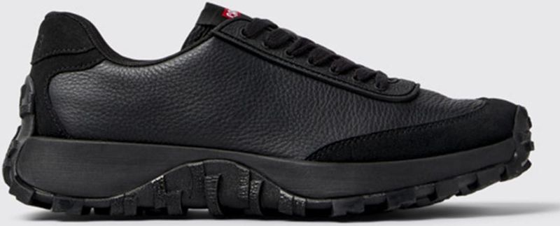 Sportschoenen - Laag Model - Leren en Textiel - Duurzame Traction Outsole - Vetersluiting