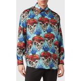 Philipp Plein - Silk Dandy Shirt Love Tattoo - Veelkleurig - Overhemd