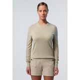 North Sails - Chique Trui met Contrast - Groen - Dames - Katoen