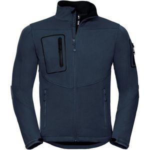 Russell Heren Sport Zachte Shell Jas (Franse marine)