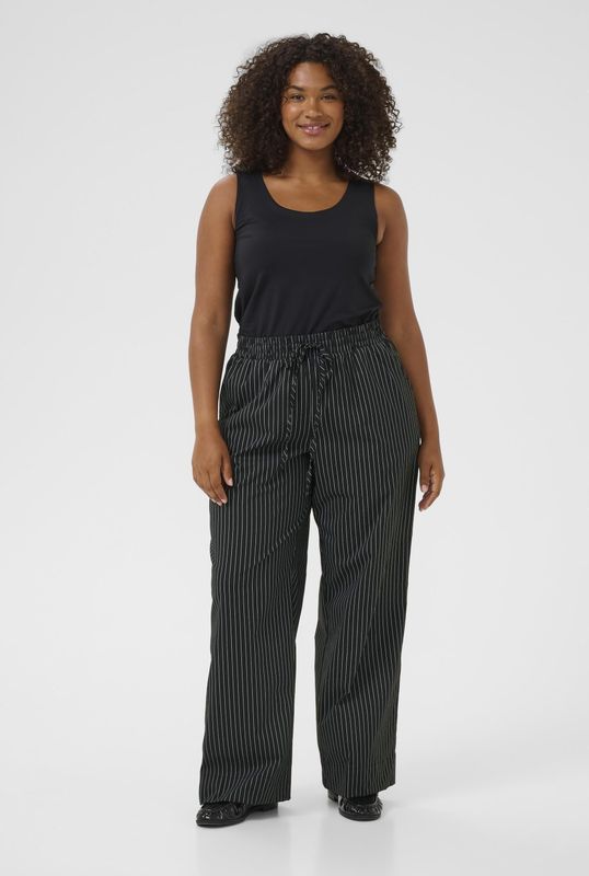 Casual broek KCeloana Casual broek Loose fit black white