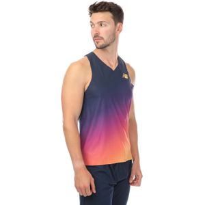 Heren New Balance Prodigy Singlet in Navy