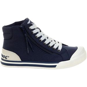 Rocket Dog Dames/dames Jazzin Hi Trainers (Marine)