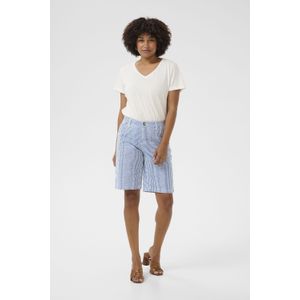 Short Regular fit blue white