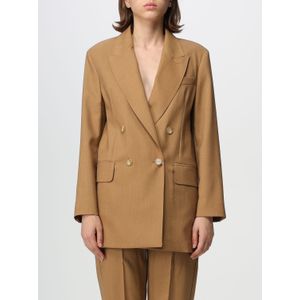 Dubbelgeknoopte Blazer met Gepunktte Kraag