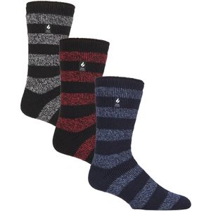 Heat Holders3 paar thermo herensokken voor de winter - Streep