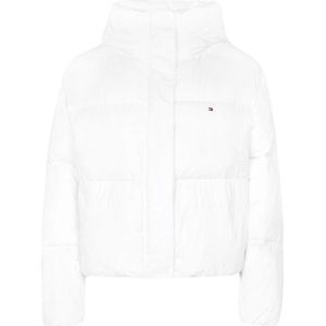 Women's Tommy Hilfiger Nylon Down Jacket in White