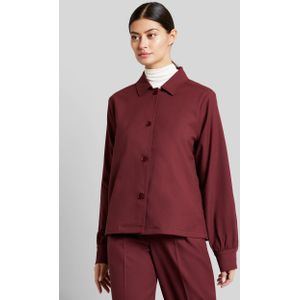 Bugatti Damen Overhemd blouse met 1 knoop manchet