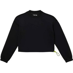 Lacoste Dames/Dames Sweatshirt met Koordje Losjes (Zwart)