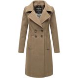 Navahoo - Wooly - Dames Trenchcoat - Premium Wintermantel - Elegante Pasvorm