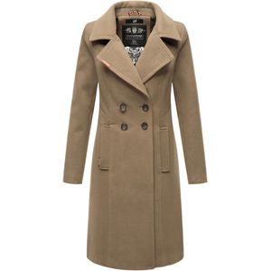 Navahoo - Wooly - Dames Trenchcoat - Premium Wintermantel - Elegante Pasvorm