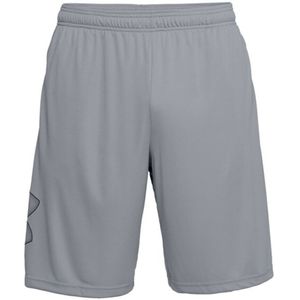 Under Armour Heren-Tech Shorts (Staal Grijs/Zwart)