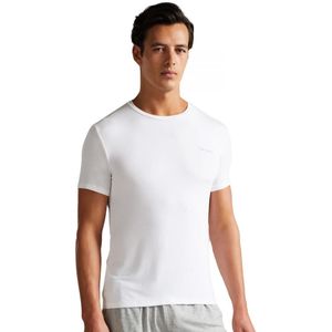 Ted Baker | Heren T-Shirt Effen Modal - Peacok - Maat L