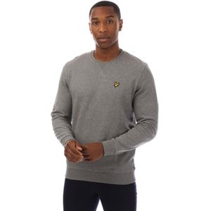 Lyle & Scott Heren Sweatshirt met ronde hals (Grijs)