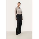 Casual broek Classic fit Blac