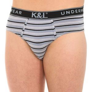 Pack-3 herenslips van ademende stof KL3007