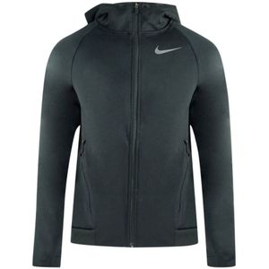 Nike Swoosh-logo Zwarte Hoodie Met Rits - Maat XL