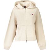 Tommy Hilfiger, Dames, Sweatshirts & Hoodies, Beige, Maat: S Katoen,