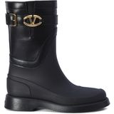 Valentino Garavani - VLogo Edition - Regenlaars - Zwart - Kalfsleer