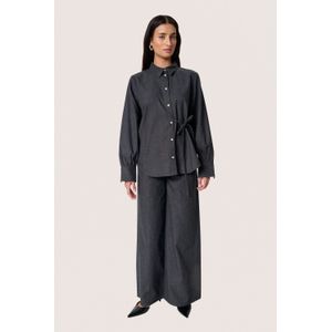 Overhemd met lang mouwen SLKesja Regular fit black