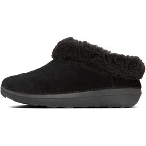 FitFlop - Loaff II Snug - Slippers - Zwart - Gezondheidsslippers