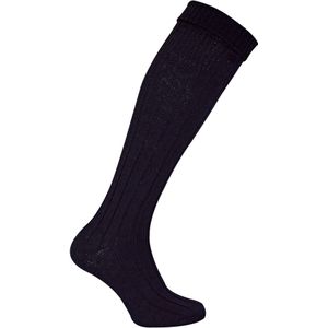 Heren - Kiltsokken - Zwart - Warme Kniekousen - Ademende Outdoor Lange Laarzensokken