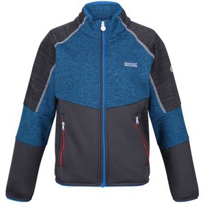 Regatta Kinder/Kids Oberon V Soft Shell Jas (Keizerlijk Blauw/Indiaans Grijs) - Maat 11-12J / 146-152cm