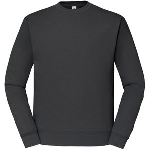 Fruit Of The Loom Heren Klassiek 80/20 Ingezet Sweatshirt (Licht Grafiet) - Maat S