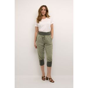 Cream - Harembroek - Groen - 3/4 Lengte - Tapered - High Waist