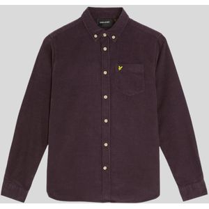 Lyle & Scott jongensnaaldkoordoverhemd - Rood