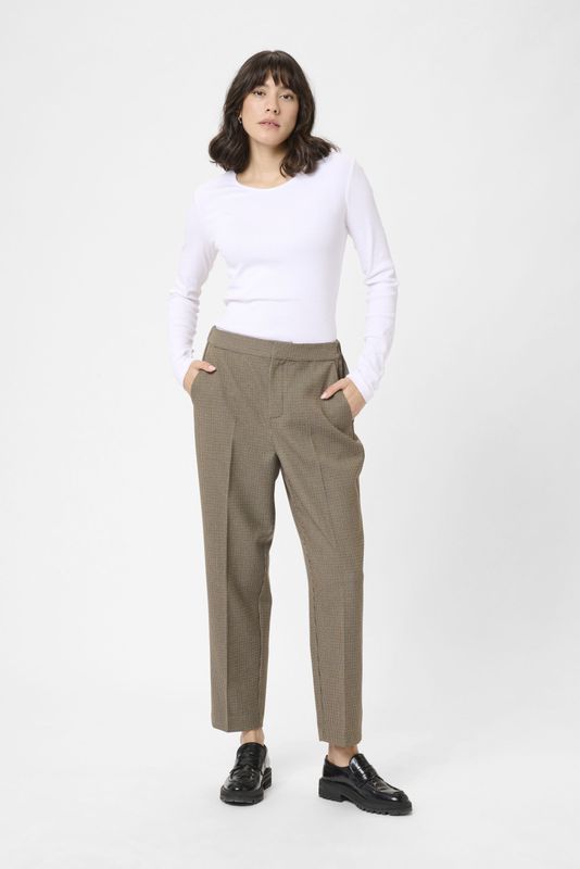 Pants Suiting KAelyah Pants Suiting Classic fit beige