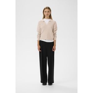 InWear - Yenah IW Polo Pullover - V-hals - Beige - Dames
