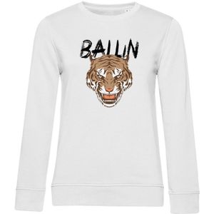 Ballin Est. 2013 Sweaters Tiger Sweater Wit - Maat S