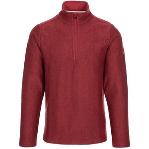 Trespass Heren Taddingley Half Zip Sweatshirt (Merlot) - Maat XL