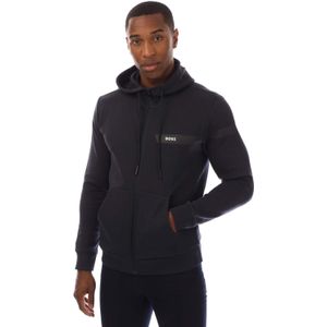 Hugo Boss - Saggy Zip Hoodie - Donkerblauw - Heren