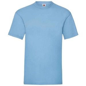 Fruit of the Loom Heren Valueweight T-Shirt (Hemelsblauw)