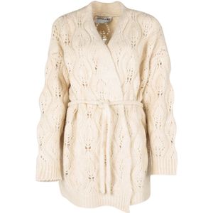 Silvian Heach Cardigan Vrouw Beige - Maat XL