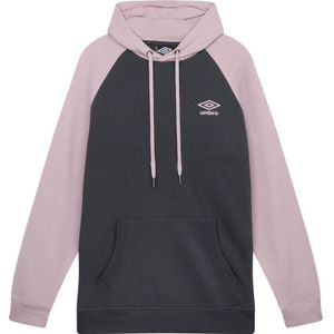 Umbro Heren Core Raglan Hoodie (Bosgrijs/Mauve Schaduw) - Maat M