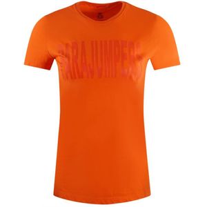 Parajumpers Fede Brand Logo Orange T-shirt