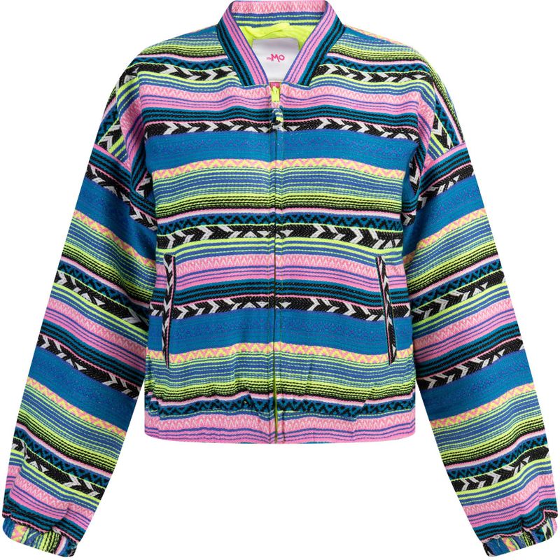 Mymo - Bomberjack - Veelkleurig - Etnisch Patroon - Dames