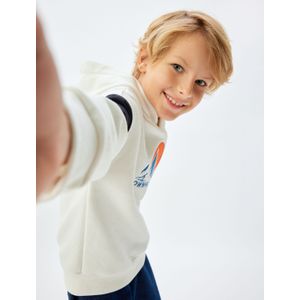 Koton - Sweatshirt - Geborduurd - Capuchon Kraag - Lange Mouw